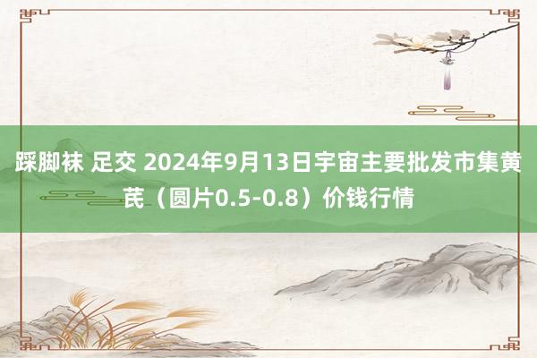 踩脚袜 足交 2024年9月13日宇宙主要批发市集黄芪（圆片0.5-0.8）价钱行情