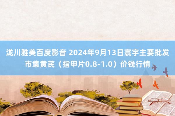 泷川雅美百度影音 2024年9月13日寰宇主要批发市集黄芪（指甲片0.8-1.0）价钱行情